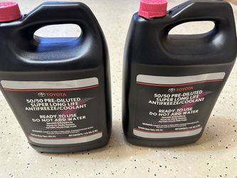 Lexus Toyota 50/50 Pre diluted Super Long Life Antifreeze /coolant