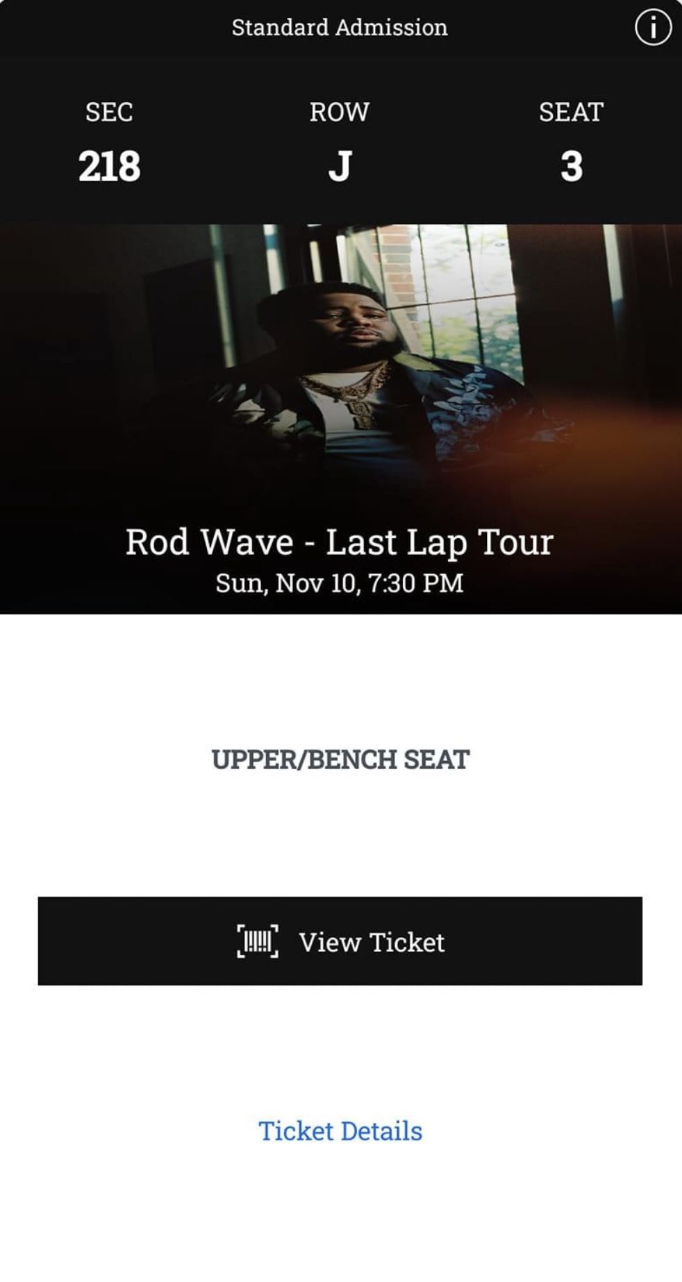 Rod Wave Tickets Lexington ,Ky