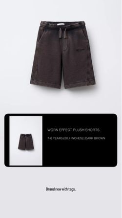 Zara boy shorts