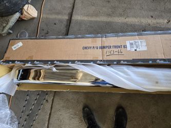 Front Crone Bumper 1(contact info removed) Chevrolet 2/4 Camper Special Pickup
