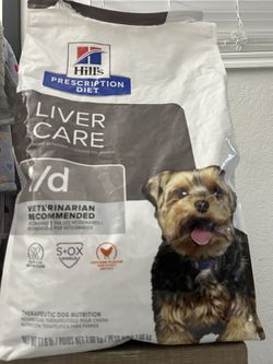 Liver care  dog Food Hills prescription diet