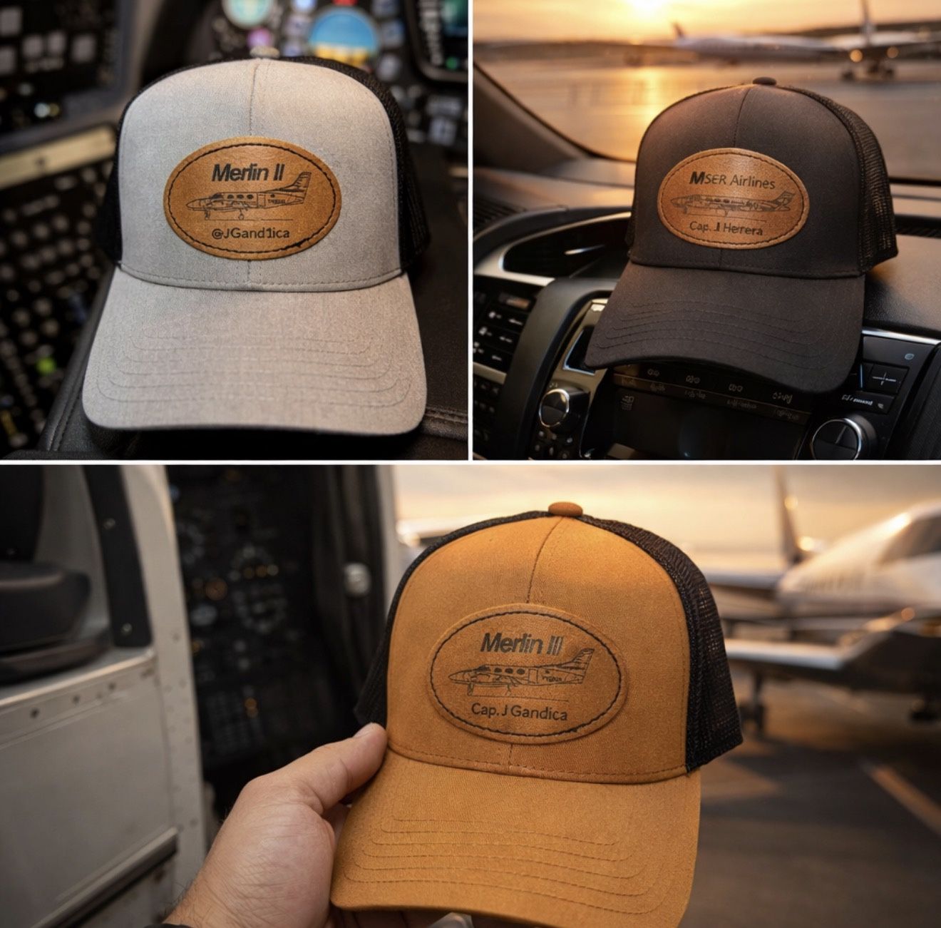 Custom hats made to match your style.