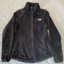 The North Face Osito Black Fuzzy Fleece Full Zip Jacket Women’s Size Small