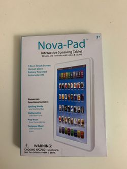 Nova-pad interactive speaking tablet for kids