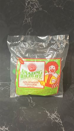 McDonald's Happy Meal Galapagos Tortoise Plush Toy