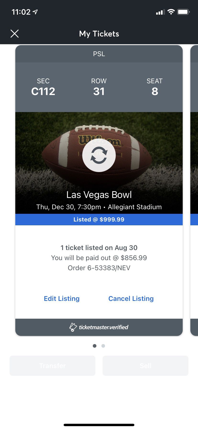 Las Vegas Bowl (Wisconsin Vs Arizona State)