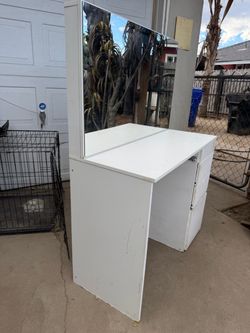 White Vanity