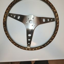 66 Mustang 15 Inch Wood Grant Steering Wheel 