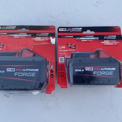 2 Milwaukee Batterys HD12.0 And XC8.0