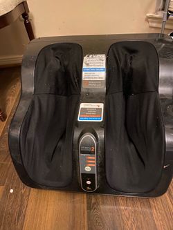 Electric leg massage with different speeds
