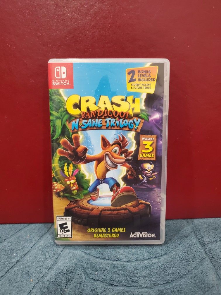 NINTENDO SWITCH CRASH BANDICOOT N SANE TRILOGY 