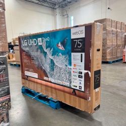 75 “ LG Smart 4K LED HDR TV