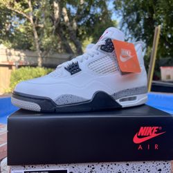 Jordan 4 White Cement (2025)