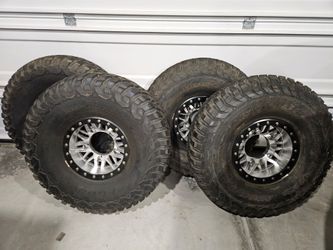 Racelline wheels and BFG tires