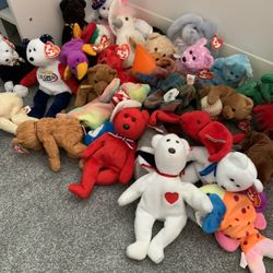 Beanie Baby Lot Mint Condition