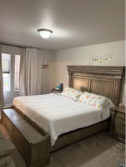 King size bed frame