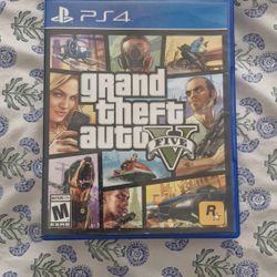 PS4 GTA 5 Video Game