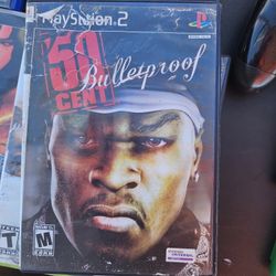 Playstation 2 Bulletproof 50 Cent Game