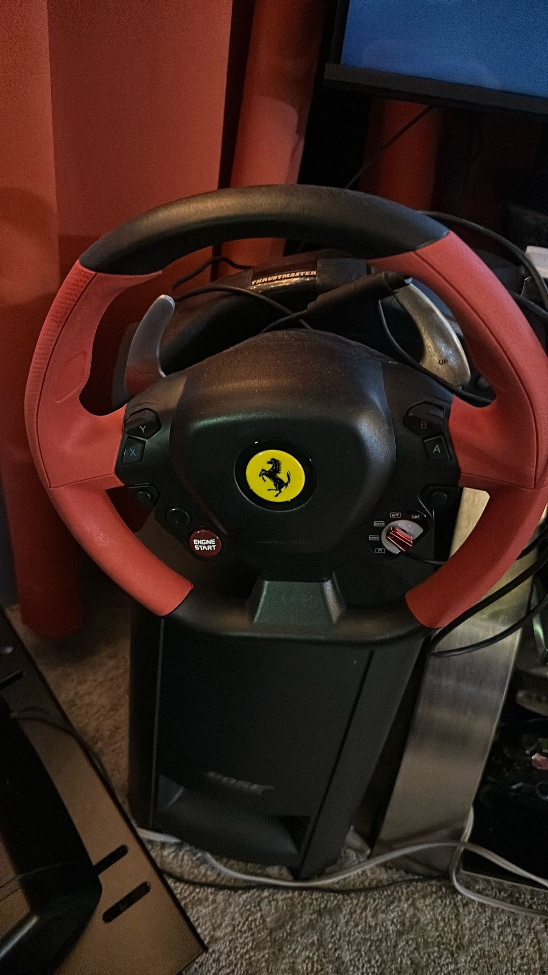 Xbox One Ferrari Steering Wheel Works Great
