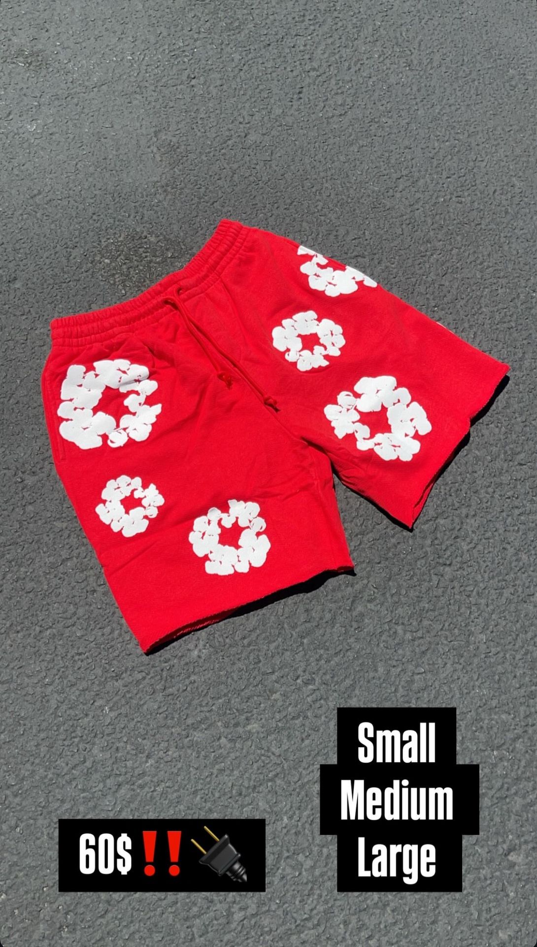 Denim Tear Shorts‼️🔌