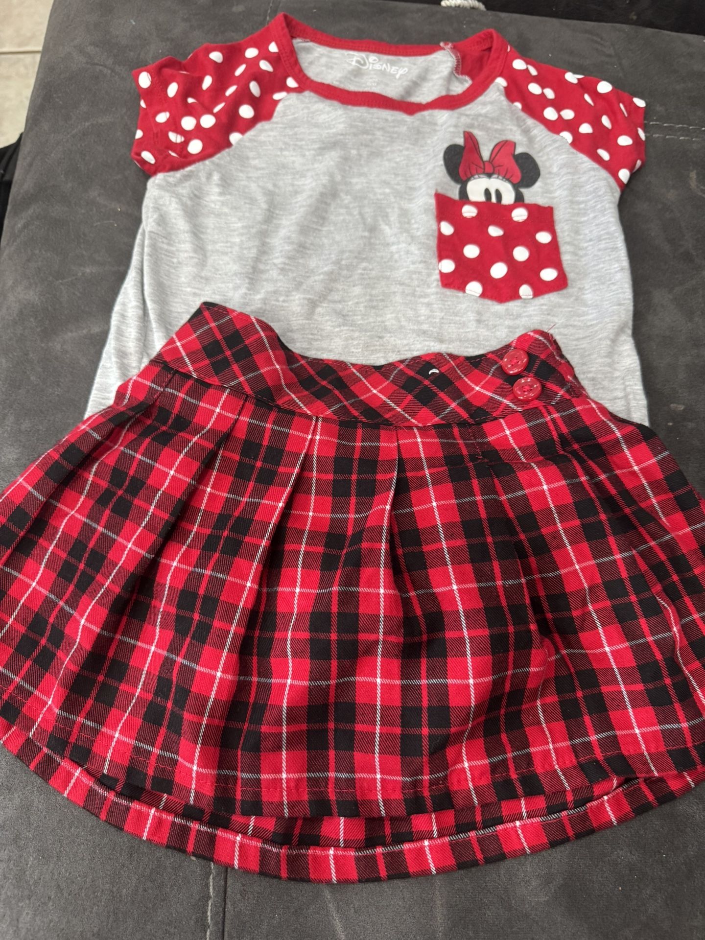 Minnie Mouse Little Girl Size 4 Outfit