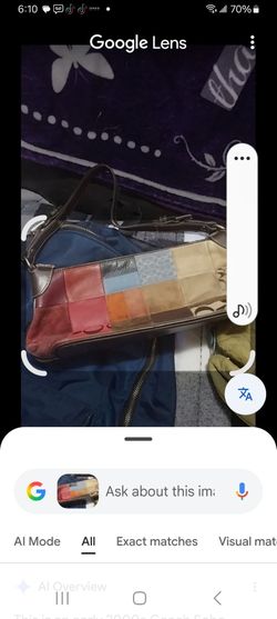 Coach Patchwork Leather Shoulder Bag