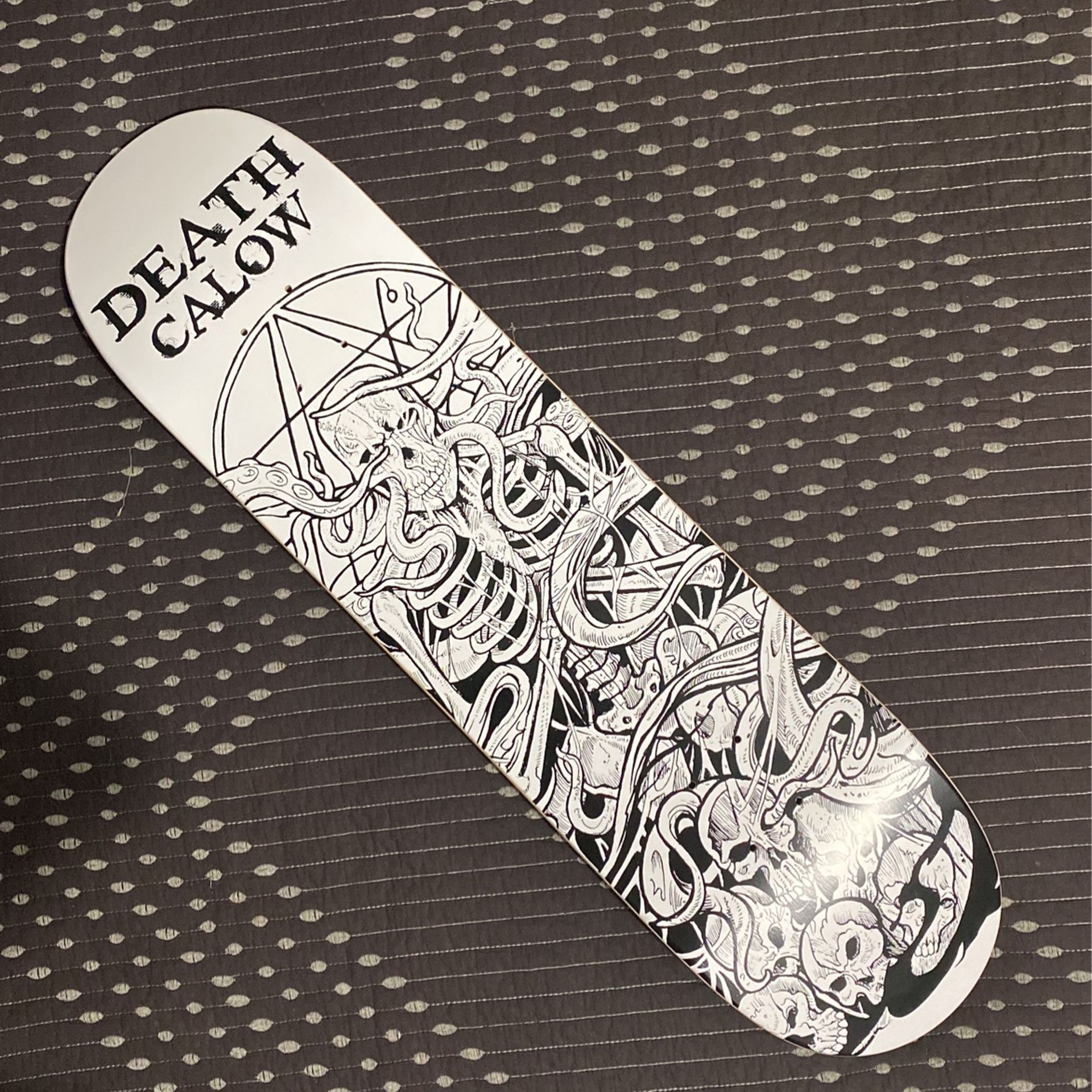 Death Skateboard Deck 8.0” New