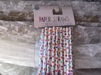 Straws/ party decor