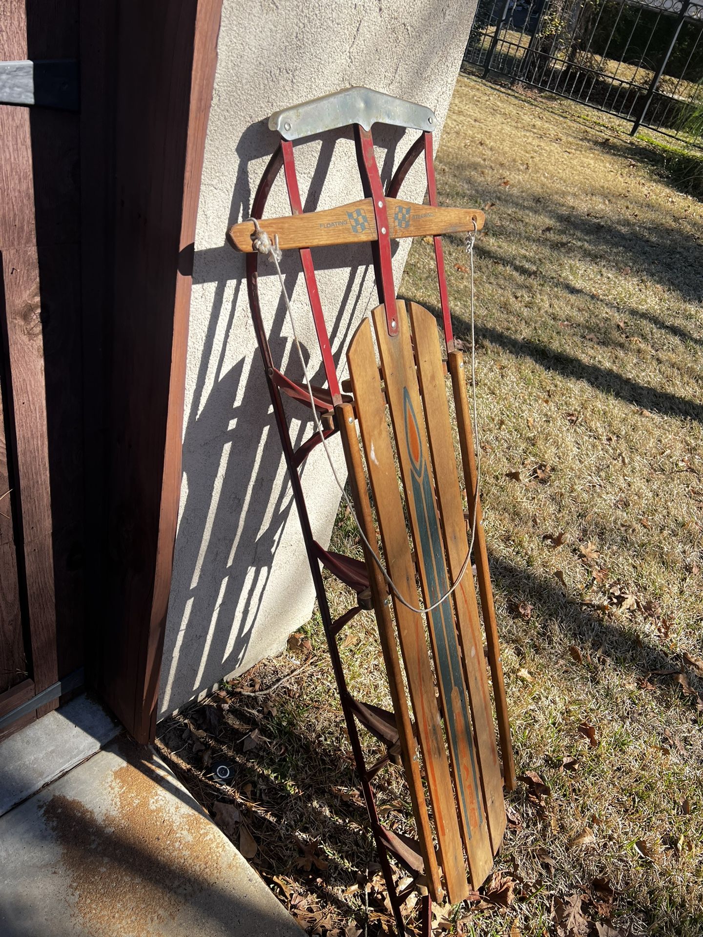 Vintage Snow Sled