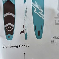 Inflatable Stand Up Paddle Board 10.6 Sup Surf Board with Paddle Accessories