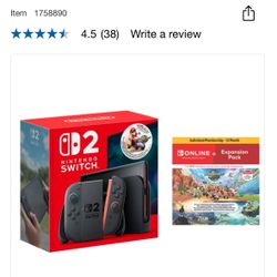 NINTENDO SWITCH 2 MARIO KART + NSO 12 MONTH  *READ DESCRIPTION*