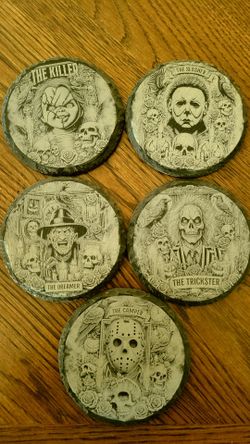 Villain Horror Coasters