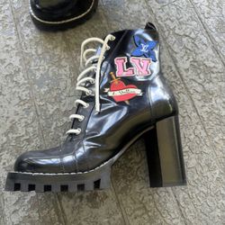 Louis Vuitton Star Trail Line Monogram Boots Short Shoe Shoes...size38
