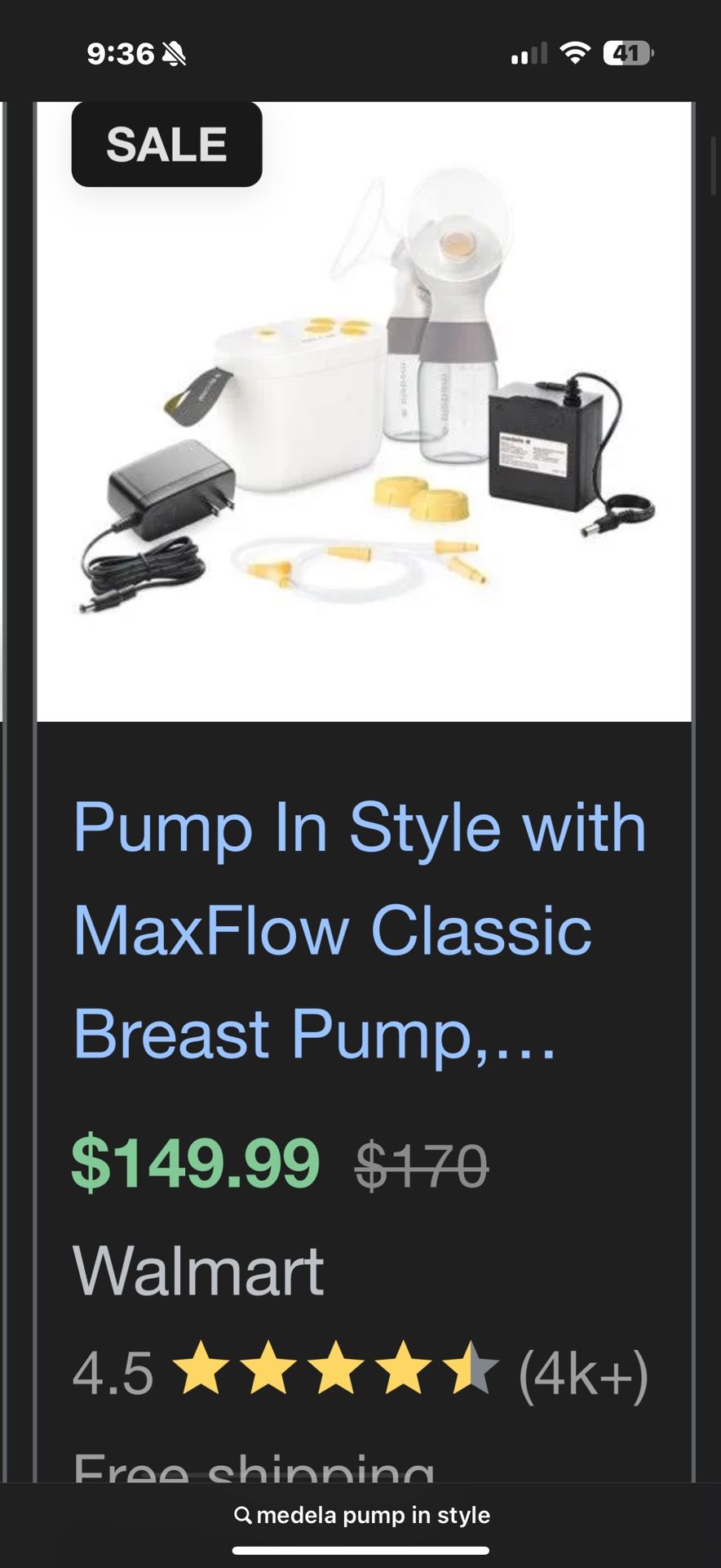 Medela Pump