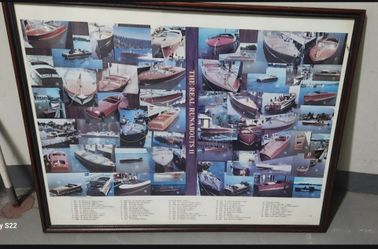 Vintage The Real Runabouts II Bob Speltz Boat Poster 22½" x 28¾"