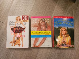 Set of 3 Chelsea Handler Books