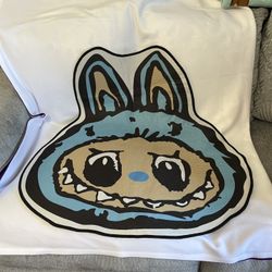 New Blue Labubu Rug