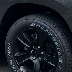 🔥 For Sale: 2023 Ram 1500 Night Edition Rims + Tires (Set of 2) 🔥