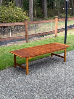 Mid Century Modern vintage Lane Vogue Walnut Coffee Table