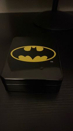 Bat-man wallet Black and white