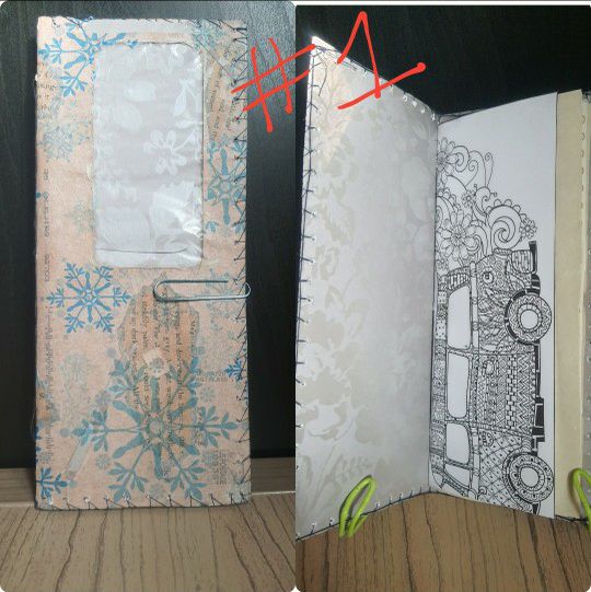 Journal, Address Book Up-cycled Journals