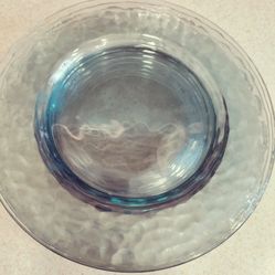6 Light Blue Dessert Plate 
