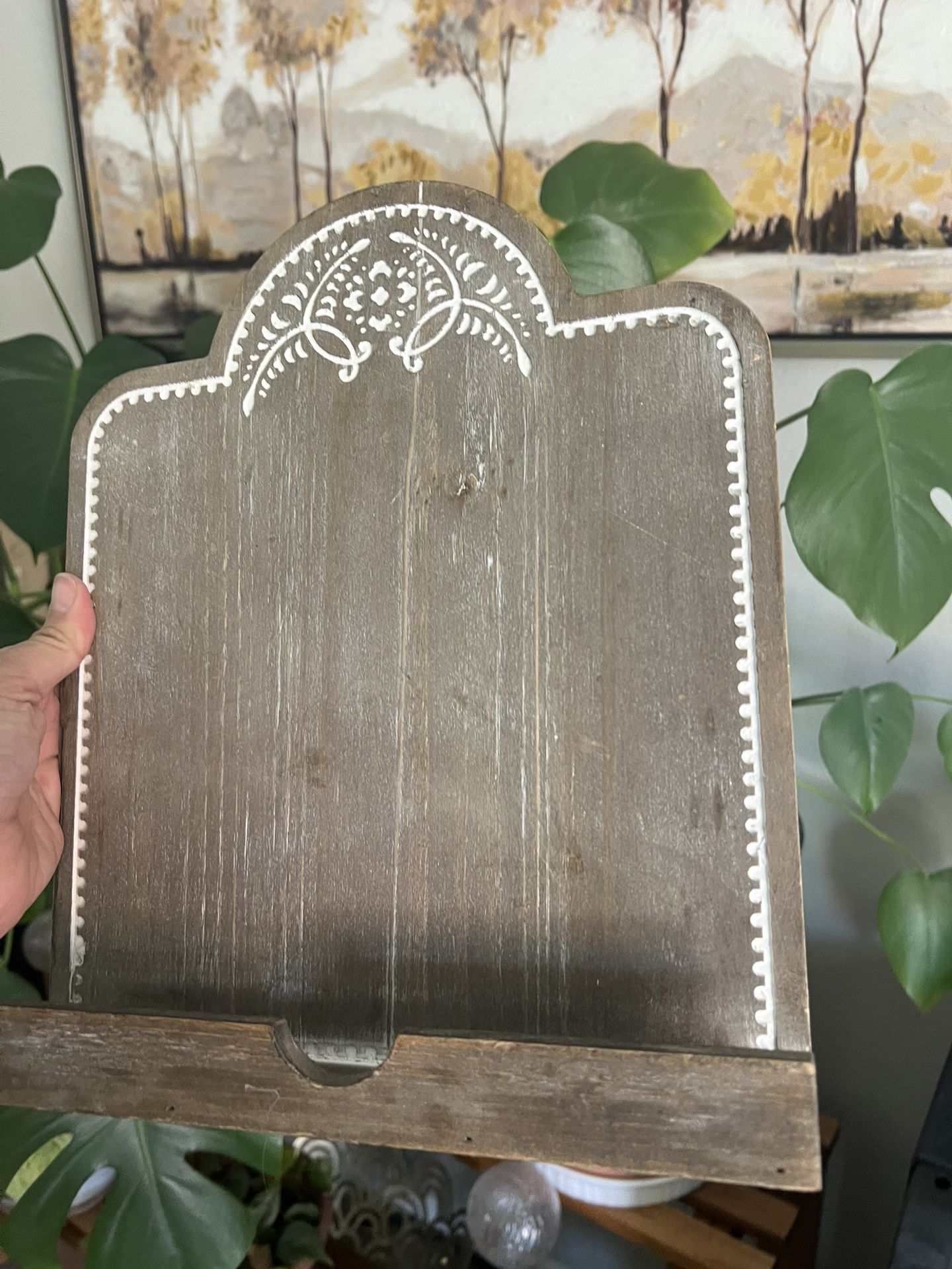 Wood Cook Book Display