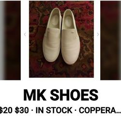 MK CANVAS SNEAKERS