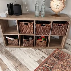 Cube Storage Shelf w/ Baskets