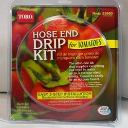 Toro Hose End Drip Kit for Tomatoes New  