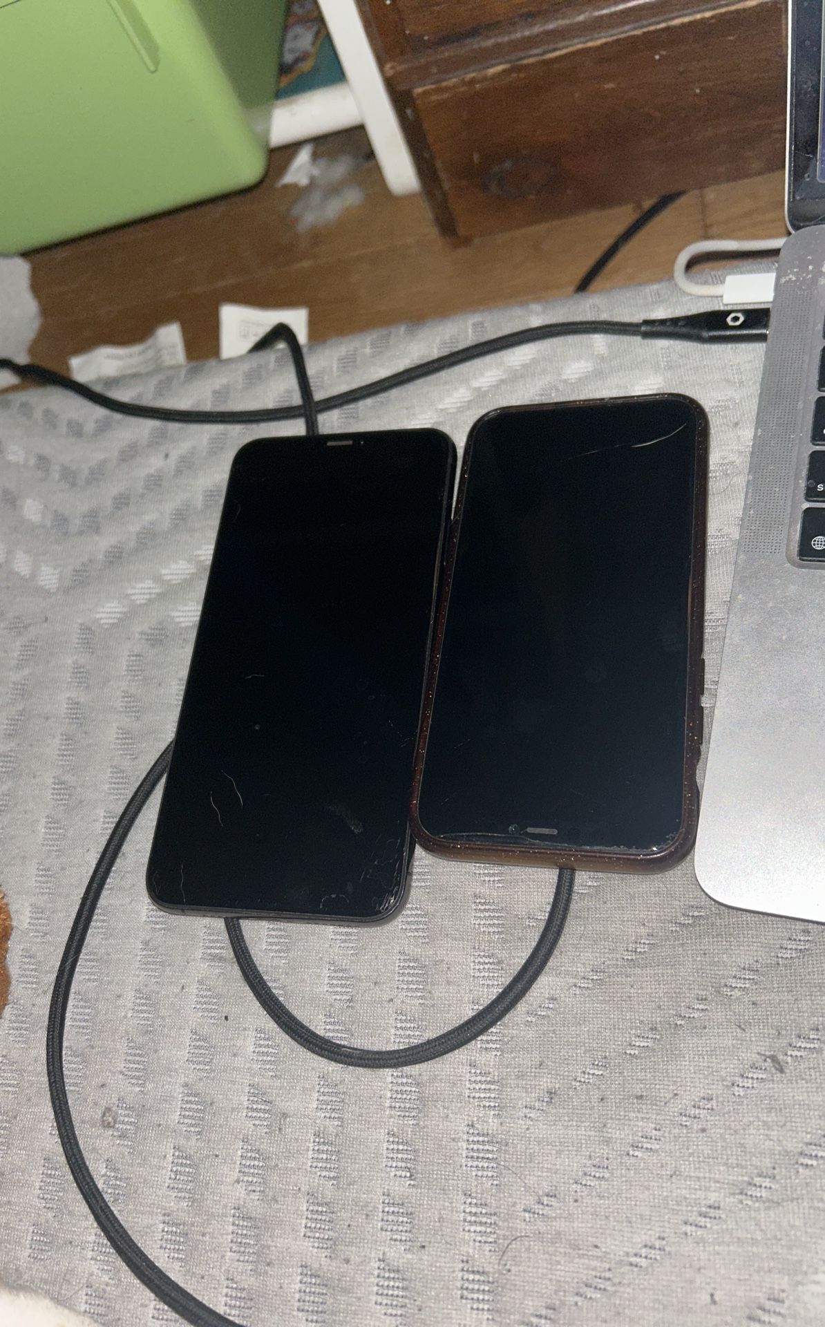 2 iPhones For Sale. 10 And 11