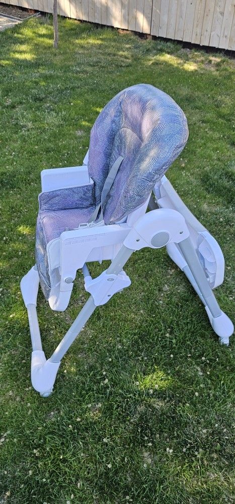 High Chair And Double Stroller