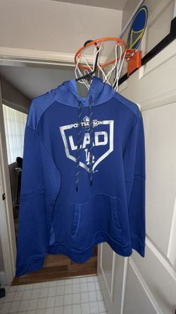 Authentic Majestic LA Dodgers Post 2019 Hoodie Mens Size M” 