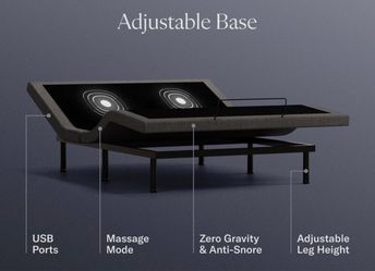 Dream cloud queen Mattress with Adjustable Bed Base with Massage and USB